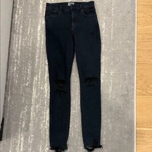 Agolde Black Skinny Jeans